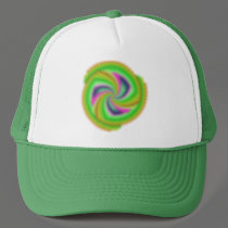 Random, pretty, colourful, fuzzy windmill splurge! hats