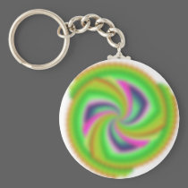 Random, pretty, colourful, fuzzy windmill splurge! keychains