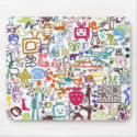 random retro mousepads
