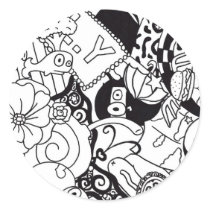 Random Scribbles stickers