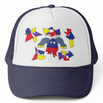 Random Shapes hats by wagnerk39 Random Shapes hats