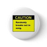 Random Song Pinback Button