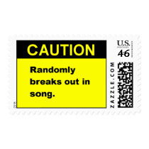 Random Song postage