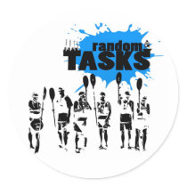 Random Tasks Sticker: Crew by christianharder Random Tasks Sticker: Crew