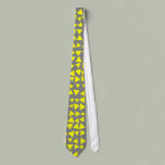 Random Yellow Triangles on Gray Tie