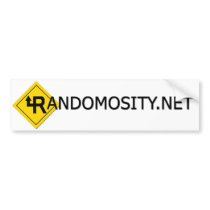 Randomosity Bumper Sticker