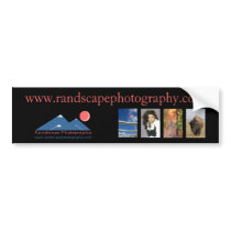 Randscape Bumper Sticker bumper stickers by randscape Randscape Bumper Sticker bumper stickers