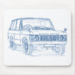 Range Rover gen1 1970+ Mousepad