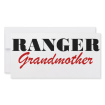 Ranger Grandmother photo cards