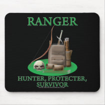 Ranger: Hunter, Protector, Survivor mousepads