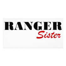 Ranger Sister Photo Card
