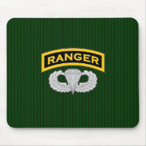 Ranger tab and Jump Wings Mouse Pad