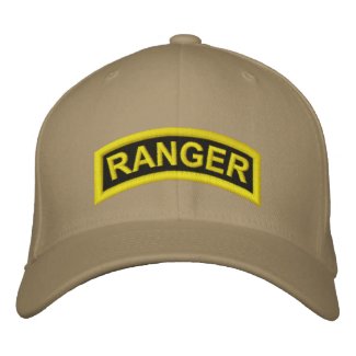 Ranger tab embroidered hats