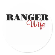 Ranger Wife (cursive) Sticker