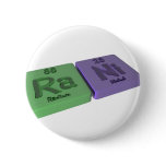 Rani as Ra Radium and Ni Nickle buttons