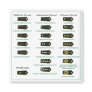 Rank insignia police Germany Refrigerator Magnet