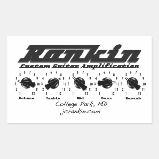 Amplifier Stickers, Amplifier Sticker Designs
