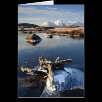 Rannoch Moor - Icy Morning cards