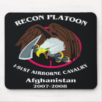 Ranstad's Militia - Mousepad - Recon Platoon Logo