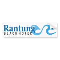 Rantung Beach Hotel Bumper Stickers