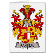 Rantzau Family Crest cards