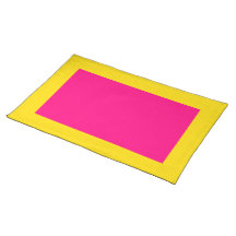 Ranunculus and Rose-Colored Placemat