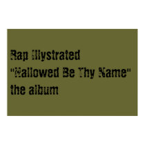 Rap Illystrated Tee posters