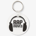 Rap Moves Key Chain keychains by soophezadeh Rap Moves Key Chain keychains
