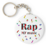 Rap Music Key Chains