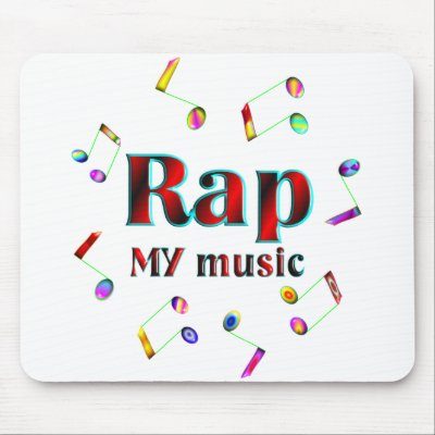 Rap Music Mouse Pads by TLArnold6