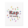 Rap Music Postcard