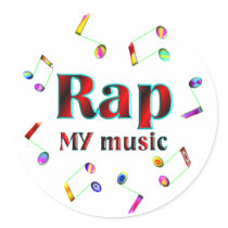 Rap Music stickers by TLArnold6 Rap Music stickers