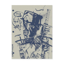 Rap Radio Man Postcard postcards by 40ozcomics Rap Radio Man Postcard postcards