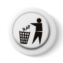 RAP SUCKS buttons