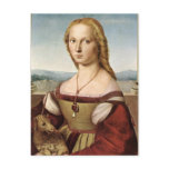 Raphael Sanzio - Lady With a Unicorn Postcards