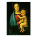 Raphael Sanzio - Madonna del Granduca Greeting Card