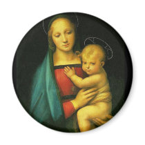Raphael Sanzio - Madonna del Granluca magnets by MasterpieceArt Raphael Sanzio - Madonna del Granluca magnets