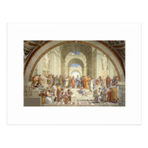 Raphael - School of Athens Postcard
