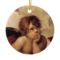 Raphael,Sistine Cherub Ornaments