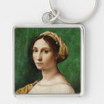 Raphael Square Keychain