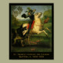 Raphael:"St. George Fighting the Dragon" Art