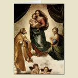 Raphael's Classic "Sistine Madonna" (circa 1513) cards