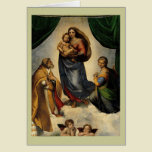 Raphael's Classic "Sistine Madonna" (circa 1513) cards
