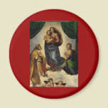 Raphael's Classic "Sistine Madonna" (circa 1513) magnets