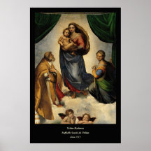 Raphael's Classic "Sistine Madonna" (circa 1513) Print