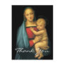 Raphael's Madonna And Child Post Card
