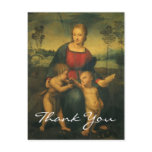 Raphael's Madonna of the Goldfinch Post Cards