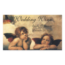 Raphael's Sistine Madonna (angels detail) Rectangle Sticker