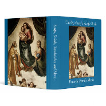 Raphael's "Sistine Madonna" (circa 1513) binders