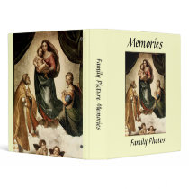 Raphael's "Sistine Madonna" (circa 1513) binders